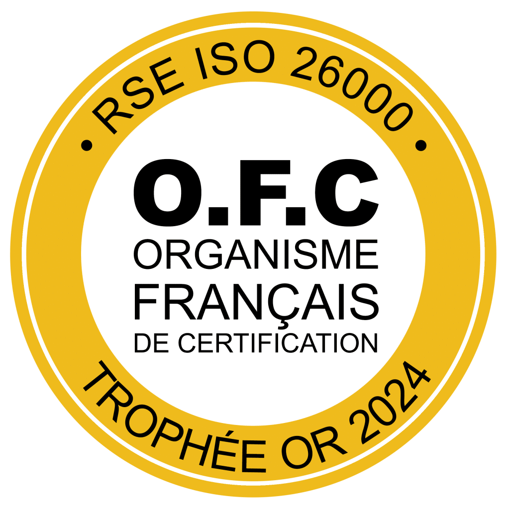 Logo O.F.C trophée or 2024