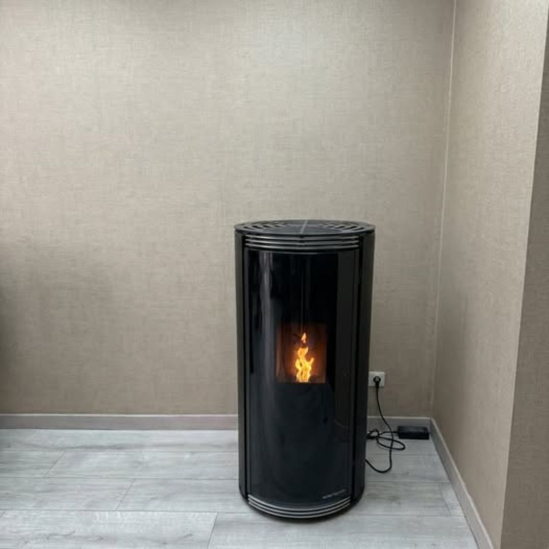 Installation poele a granules